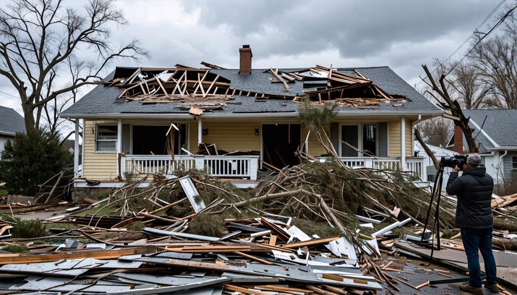 assessing and recording damage